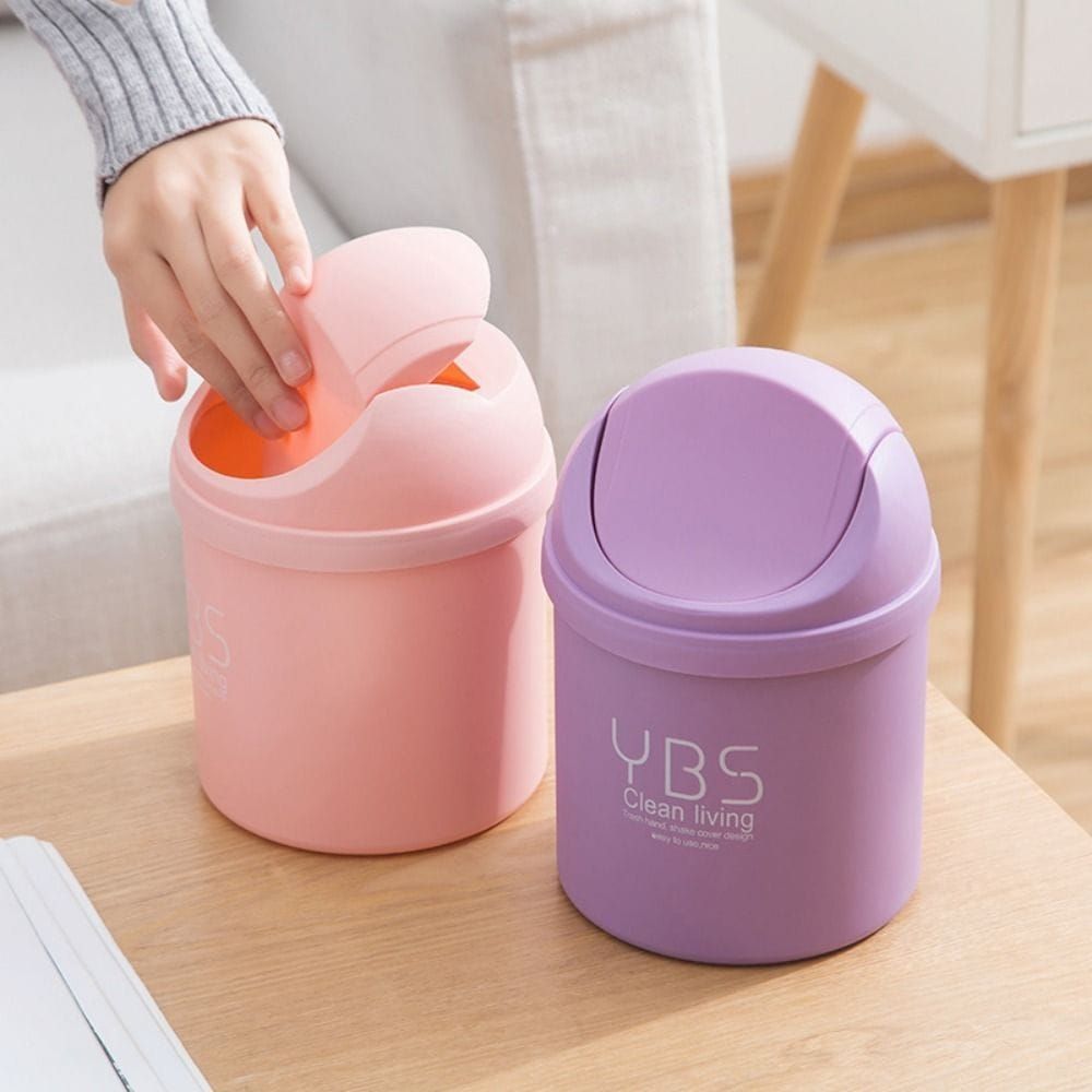 Mini Dustbin Desktop Table Small Bin