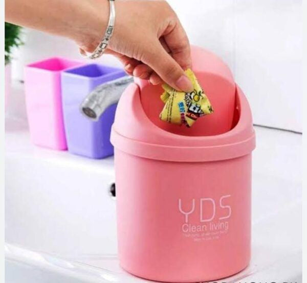 Mini Dustbin Desktop Table Small Bin